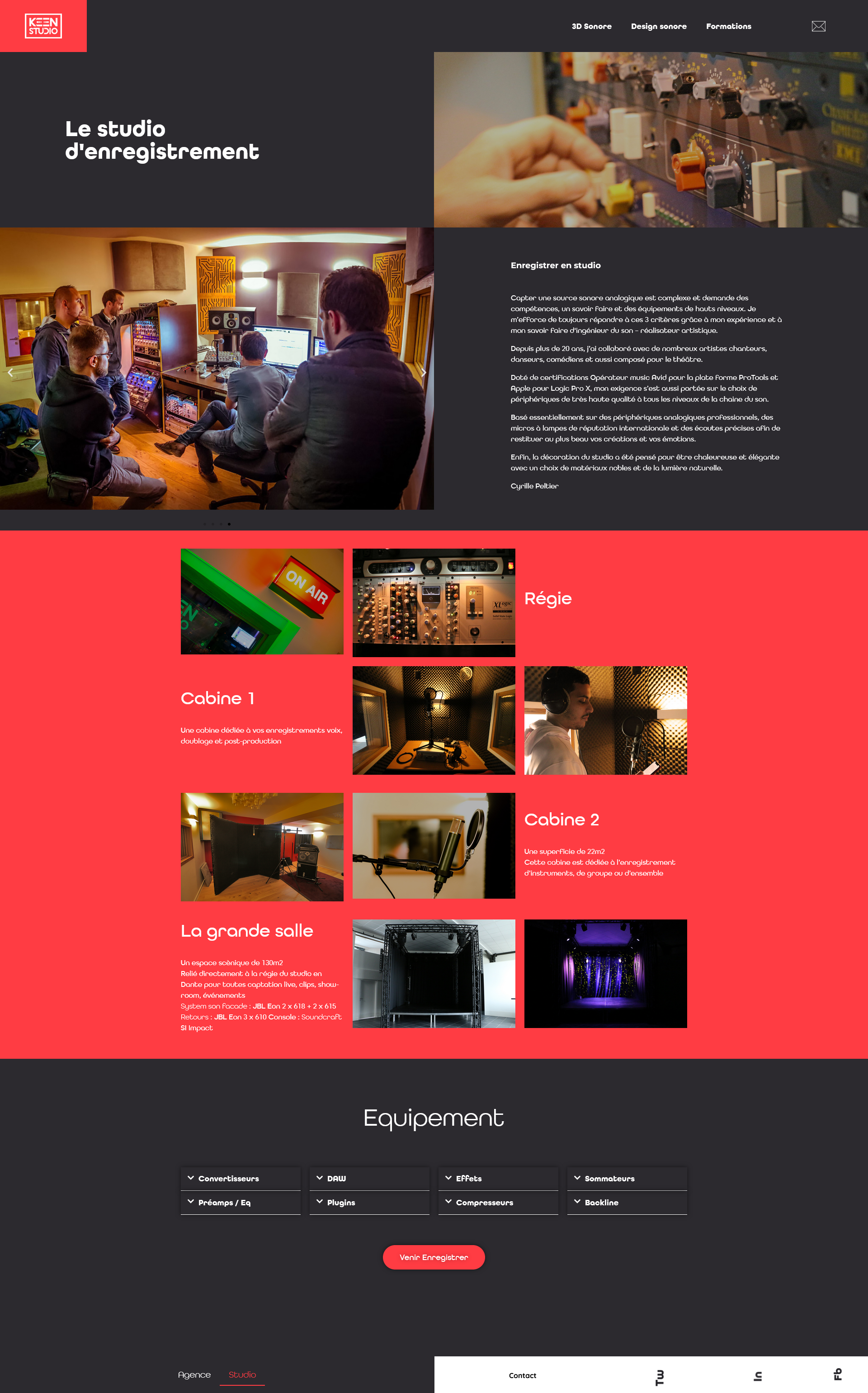 KEEN Studio - Création d'un site web - Tours