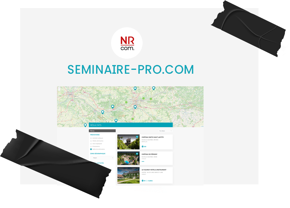 NR Communication - Un nouveau site pour Séminaire Pro